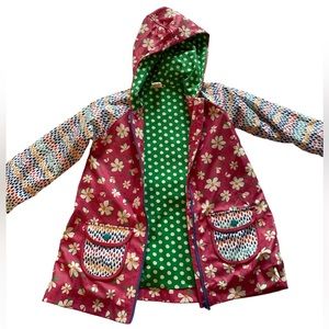 Wildflowers Rain Jacket - girls size 8